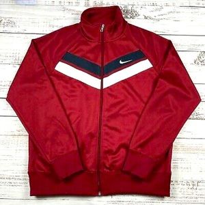 NIKE ATHLETIC DEPARTMENT ZIP UP BURGUNDY 🔴⚫️⚪️